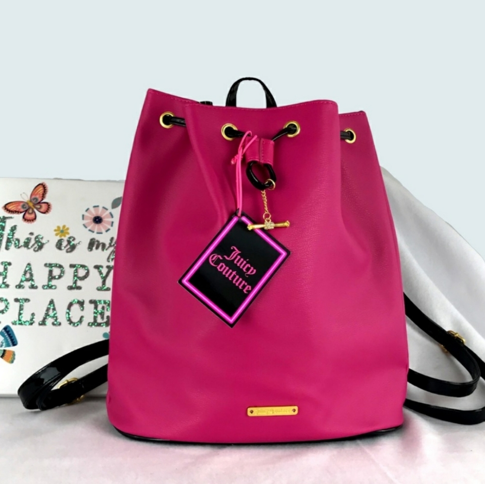 NWT Juicy Backpack--Hot Pink :)